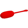 Kirk huevo vibrador recargable rojo