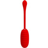 Kirk huevo vibrador recargable rojo