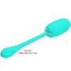 Kirk huevo vibrador recargable verde agua