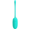 Kirk huevo vibrador recargable verde agua
