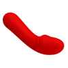 Cetus vibrador recargable rojo
