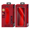 Cetus vibrador recargable rojo