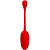 Knucker huevo vibrador recargable rojo