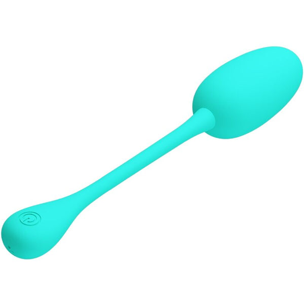 Knucker huevo vibrador recargable verde agua