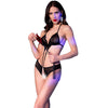 Chilirose CR 4410 body con abertura negro S/M