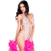 Chilirose cr 3507 body crotchless negro s m