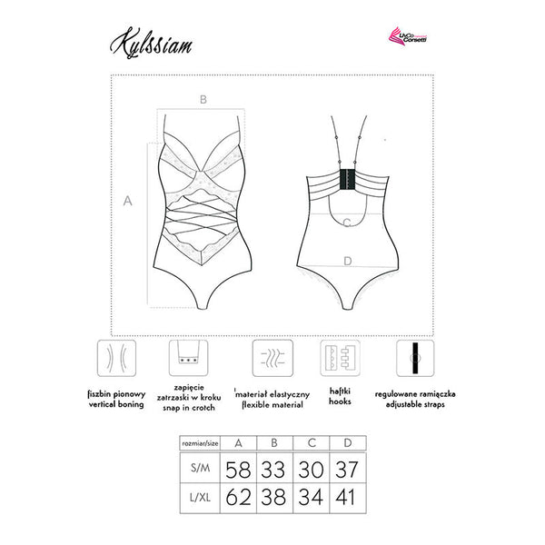 Livco kylssiam lc 90613 body negro