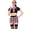 Chilirose cr 4425 disfraz colegiala negro l xl