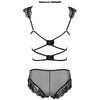Livco palmenom LC 90614 sujetador con braga negro