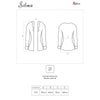 Livco silomin lc 1401 body con bata negro talla única