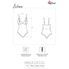 Livco silomin lc 1401 body con bata negro talla única