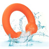 Calexotics alpha anillo doble bola naranja