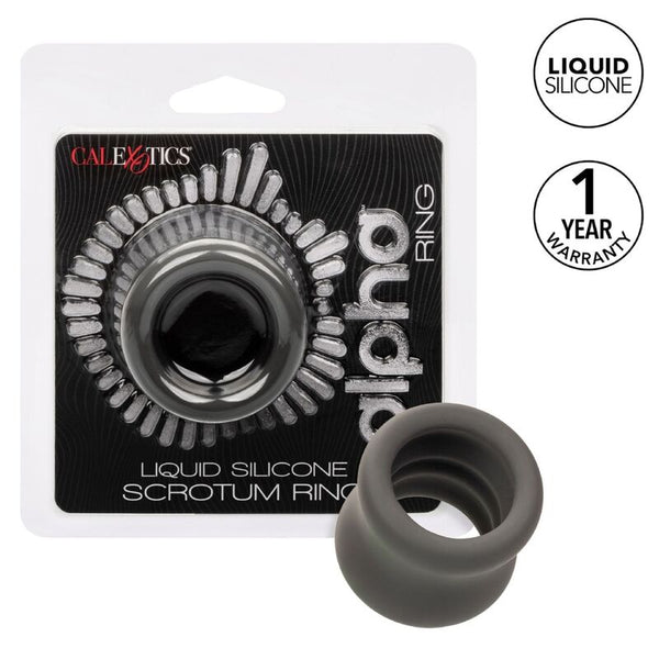 Calexotics alpha anillo extensión escroto doble negro