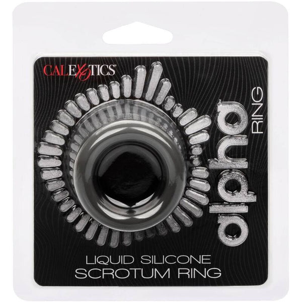 Calexotics alpha anillo extensión escroto doble negro