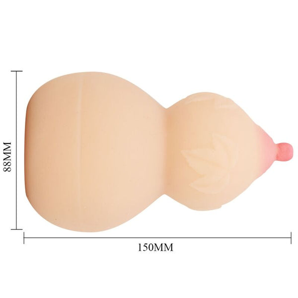 Crazy calabash mastubador en forma de pecho