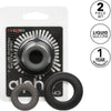 Calexotics alpha set de 2 anillos prolong gris