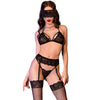 Chilirose cr 4467 set cuatro piezas rojo
