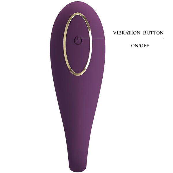 Vibrador doble August con app y control remoto