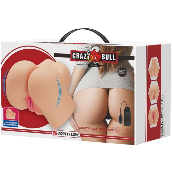 Vagina y ano realísticos vibrador hailey