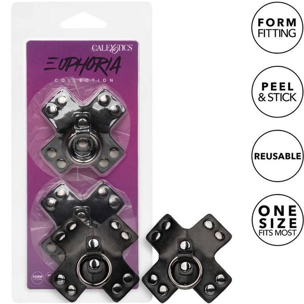 Calexotics euphoria pezoneras junta tórica negro