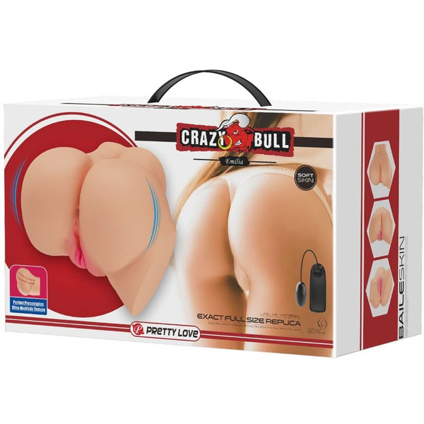 Vagina y ano realísticos vibrador emilia