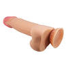 Pretty sliding skin series dildo realístico con ventosa piel deslizante 21.8 cm