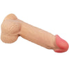 Pretty sliding skin series dildo realístico con ventosa piel deslizante 20.6 cm