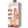 Pretty sliding skin series dildo realístico con ventosa piel deslizante 20.6 cm