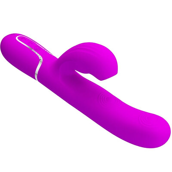Perlita vibrador Punto G 3 en 1 multifunción vioeta