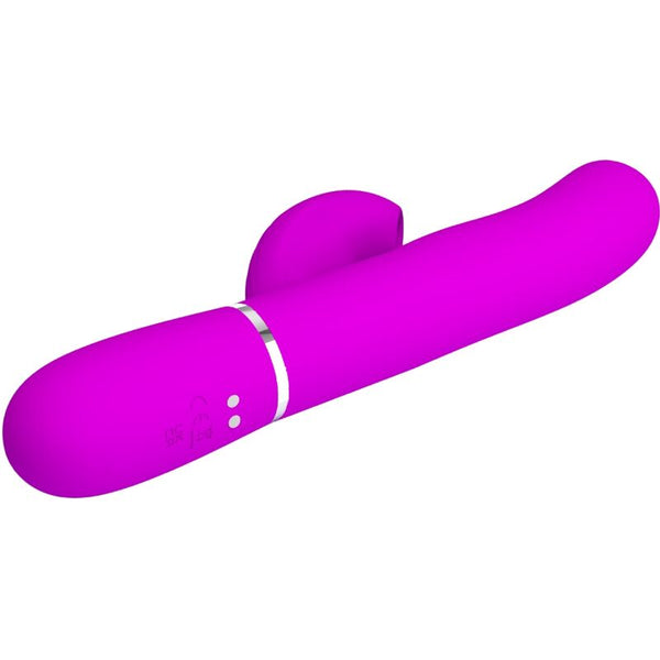 Perlita vibrador Punto G 3 en 1 multifunción vioeta