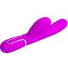 Perlita vibrador Punto G 3 en 1 multifunción vioeta
