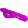 Vibrador rabbit perlas violeta