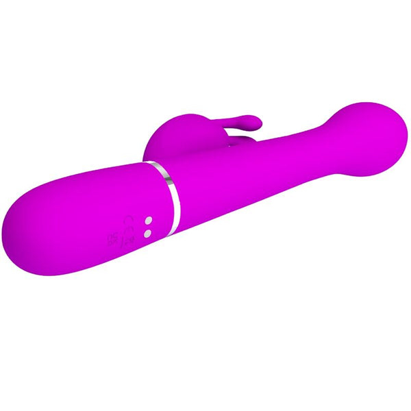 Dejon vibrador rabbit 3 en 1 multifunción violeta