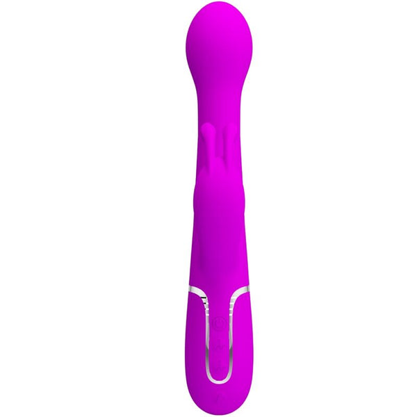 Dejon vibrador rabbit 3 en 1 multifunción violeta
