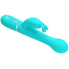 Dejon vibrador rabbit 3 en 1 multifunción verde agua
