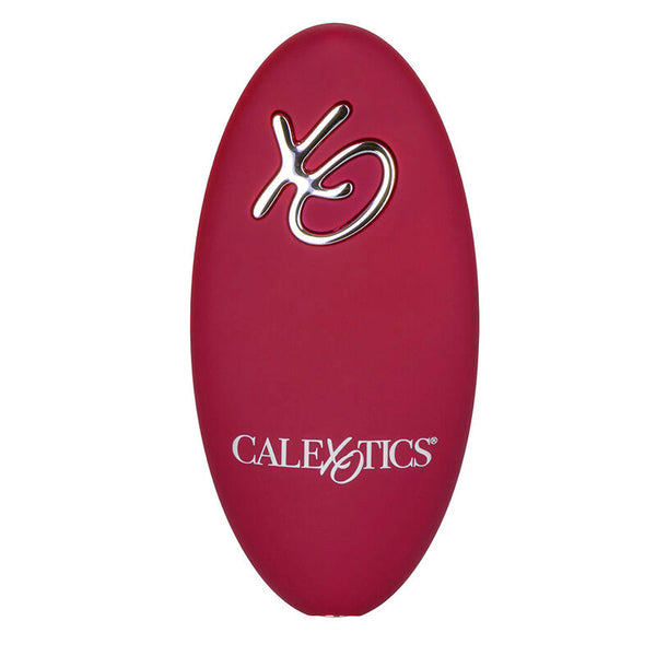 Calexotics rider masajeador doble motor control remoto rojo