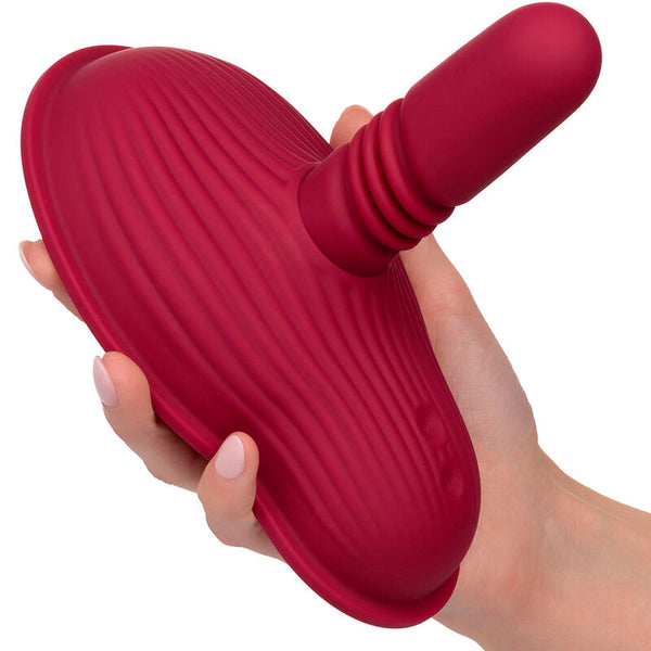 Calexotics rider masajeador doble motor control remoto rojo