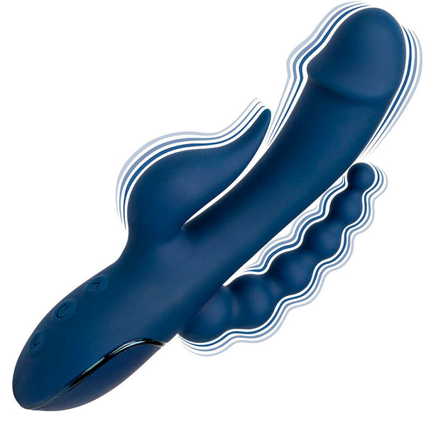Vibrador triple orgasm azul