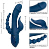 Vibrador triple orgasm azul