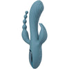 Vibrador triple éxtasis gris