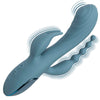 Vibrador triple éxtasis gris