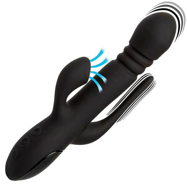 Vibrador triple euphoria negro