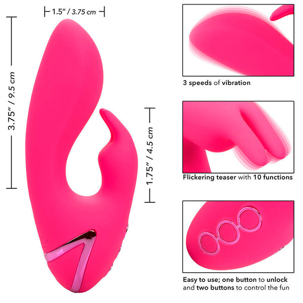 Vibrador rabbit So Cal Sunshine fucsia