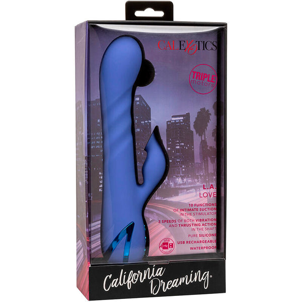Vibrador y succionador L.A love azul