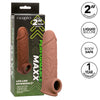 Calexotics performance maxx extensión realista 7 piel moreno