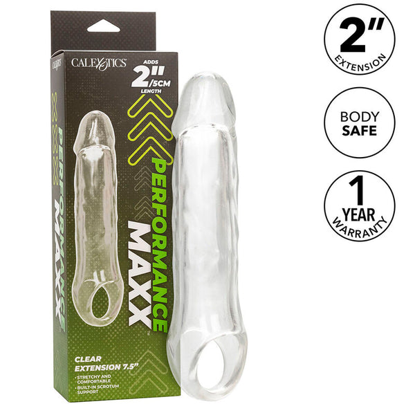 Calexotics performance maxx extensión clara 7 5 transparente