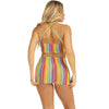 Leg vestido multicolor