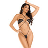 Leg bikini body diamantes fucsia