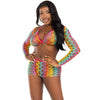 Leg set tres piezas multicolor