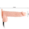 Baile inflatable dildo hinchable realístico con ventosa 15 cm 2